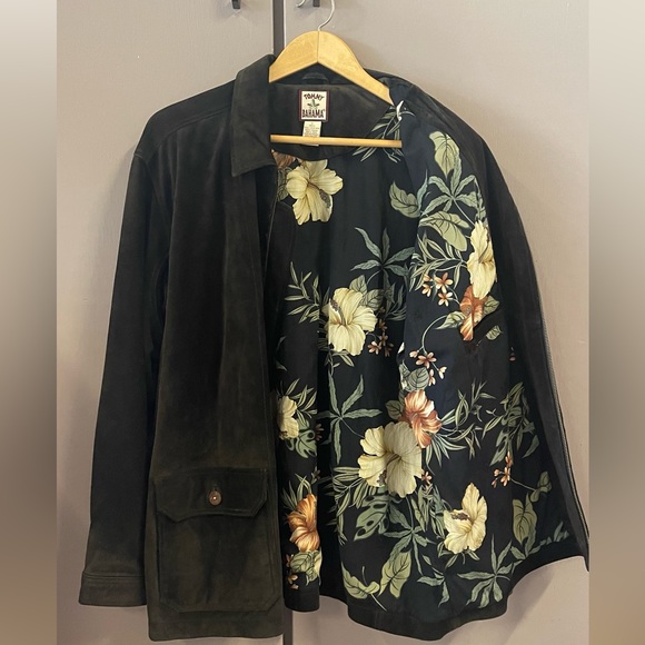 Men’s Tommy Bahama Suede Coat - Picture 1 of 3